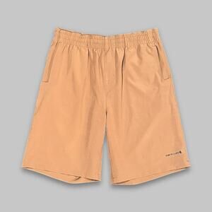 Carhartt Men’s Tan Elastic Waist Shorts – Size XL